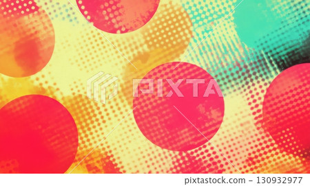 Pop Art Texture Abstract Background 130932977