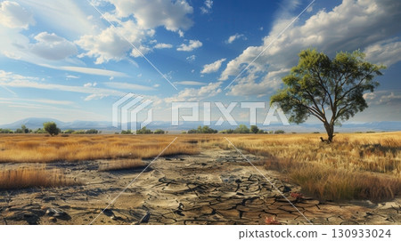 Severe Drought In An Agricultural Region 130933024