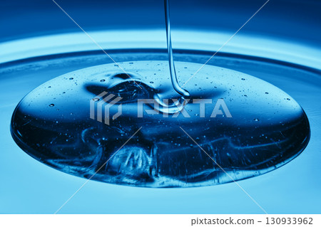 Cosmetic gel or jelly for ultrasound. The texture. Cosmetic gel or jelly for ultrasound. The texture. 130933962