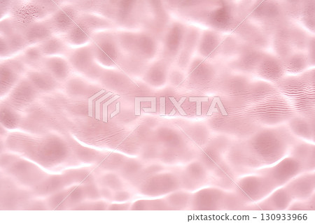 Abstract pink water background with streaks of water. 130933966