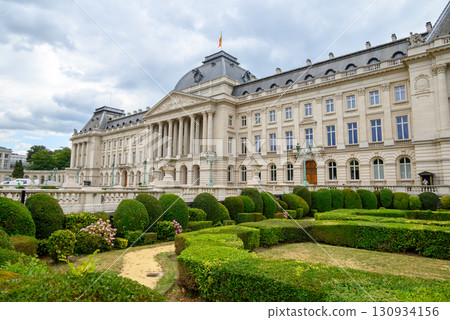 Royal Palace of Brussels, official palace of the King and Queen of the Belgians in the centre of Brussels, Belgium Royal Palace of Brussels, official palace of the King and Queen of the Belgians in the centre of Brussels, Belgium 130934156