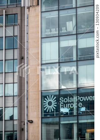 SolarPower Europe association of the European solar sector, headquarters in the European Quarter of Brussels, Belgium 130934209
