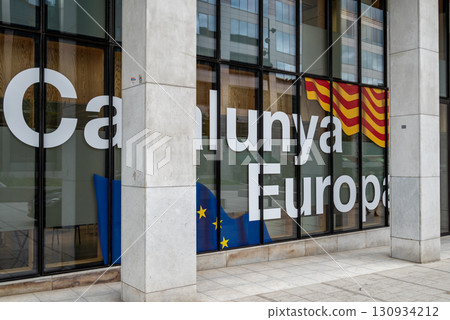 Delegation of the Government of Catalonia to the European Union, Catalunya office in the European Quarter of Brussels, Belgium 130934212
