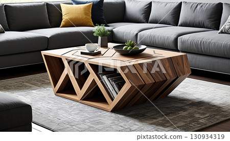 modern interior of living room 130934319