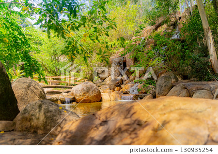 An artificial reservoir. An artificial reservoir. 130935254