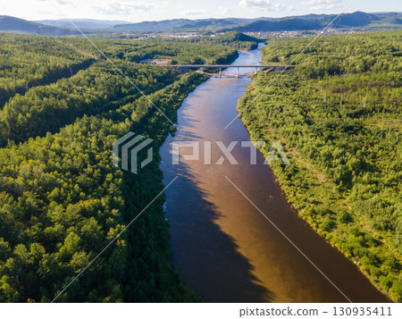 Exploring the lush river landscape of Vladivostok, Russia 130935411