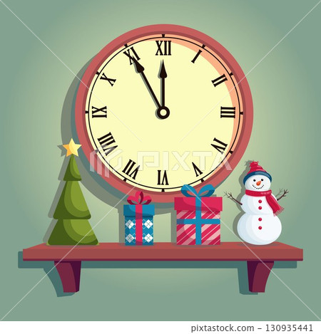 5 minutes until Christmas 130935441
