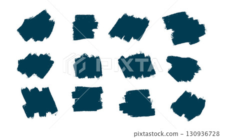 set of abstract grunge stain texture background design 130936728