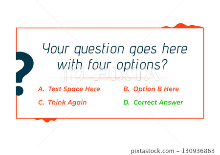 smart way to test your knowledge with multiple option quiz banner design smart way to test your knowledge with multiple option quiz banner design 130936863