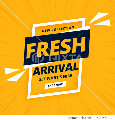 modern fresh arrival marketing template shop now for latest brand modern fresh arrival marketing template shop now for latest brand 130936999