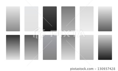 set of abstract grey color shade palette background for modern backdrop 130937428