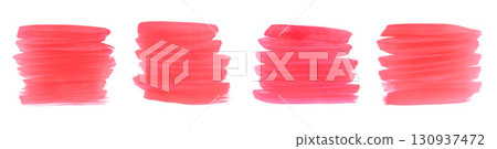 pack of abstract watercolor paint texture backdrop in brush stroke style 130937472