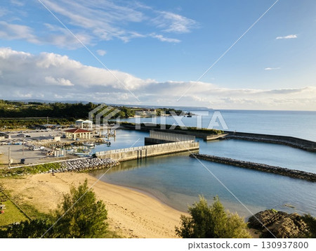 Ginoza Fishing Port in Ginoza Village, Kunigami County, Okinawa Prefecture 130937800