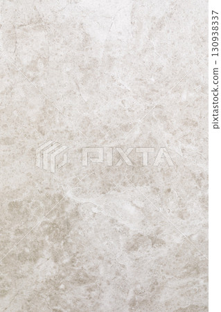 Light gray marble texture with subtle patterns and natural variation in color, suitable for interior 130938337