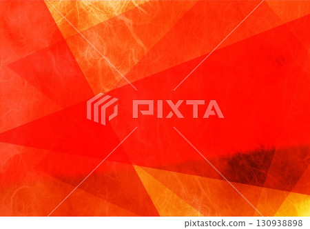Geometric pattern on red washi paper Geometric pattern on red washi paper 130938898