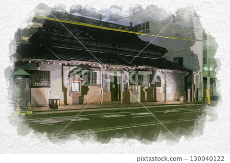 水彩畫風格，石川縣金澤市尾張町社區文化中心 130940122