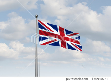 British and American Flags British and American Flags 130940232