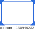 Simple blue horizontal frame 5 Blue 130940282