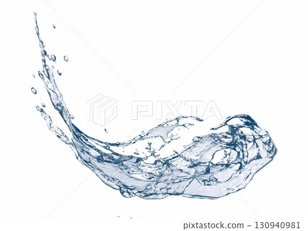 Abstract blue splashes Abstract blue splashes 130940981
