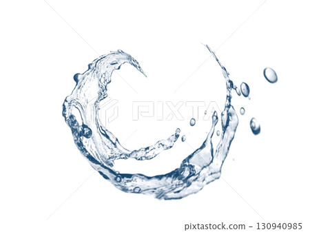 Abstract blue splashes Abstract blue splashes 130940985