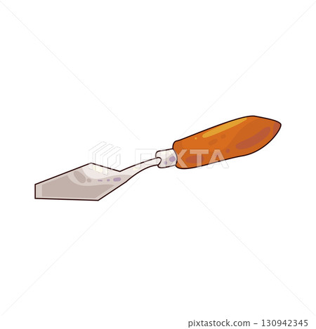 illustration of art knife illustration of art knife 130942345