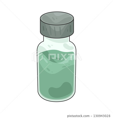 illustration of lab bottle illustration of lab bottle 130943028