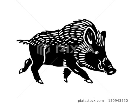 Japanese style wild boar 130943330