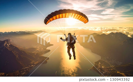 高空跳傘 130943392