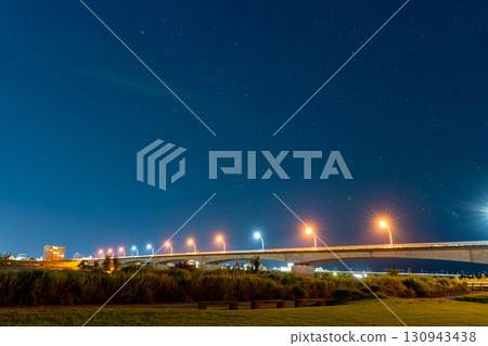 Akae Bridge at night 130943438