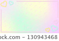 可愛的心形背景視訊串流 130943468