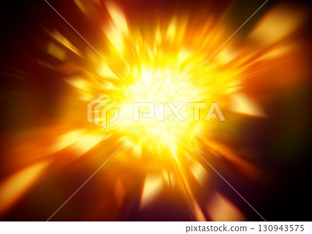 爆炸的抽象火焰的 3d 插圖 爆炸的抽象火焰的 3d 插圖 130943575