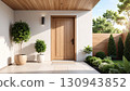 Fashionable entrance 130943852