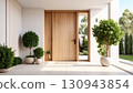 Fashionable entrance 130943854
