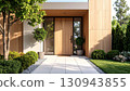 Fashionable entrance 130943855
