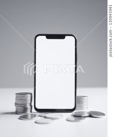 智能手機和錢 130943991