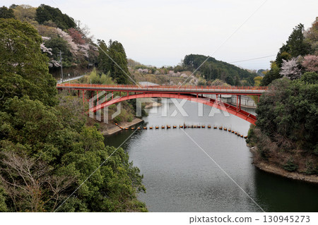 Mount Shigi, Chogosonshiji Temple, overlooking Kaiun Bridge 130945273