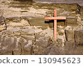Wooden Cross Sand Slip 130945623