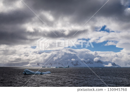 Icebergs near Graham passage Icebergs near Graham passage 130945768