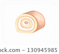 Roll cake  130945985