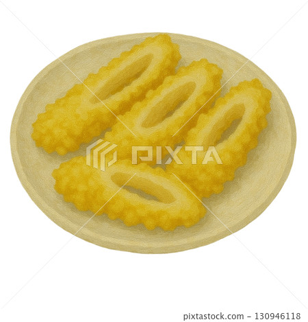 竹輪天婦羅的插圖 竹輪天婦羅的插圖 130946118