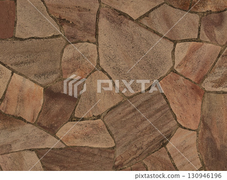 淺棕色不規則形狀的鋪路石表面背景影像2 淺棕色不規則形狀的鋪路石表面背景影像2 130946196