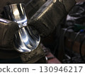 Polished stainless steel pipe 130946217