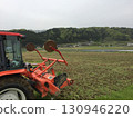 Tractor and field 130946220