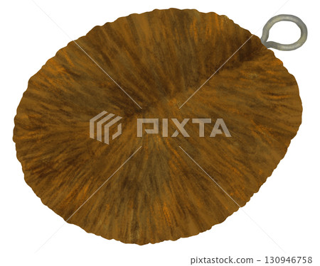 Illustration of a scrubbing brush Illustration of a scrubbing brush 130946758