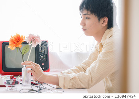 A young man 130947454