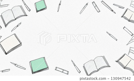 自然文具插圖 130947542