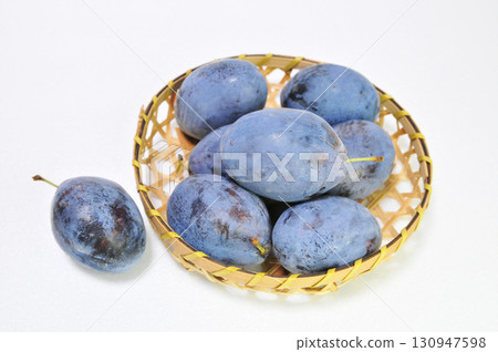Prunes in a basket 130947598