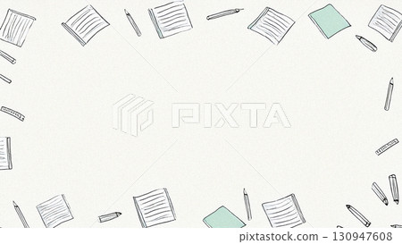 自然文具插圖 自然文具插圖 130947608