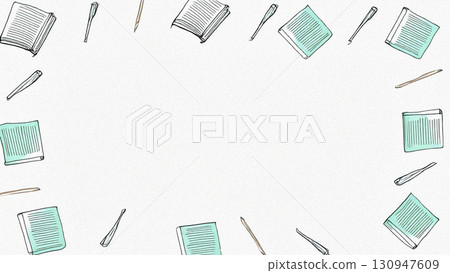 自然文具插圖 130947609