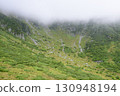 雲霧繚繞的駒嶽山脊 130948194